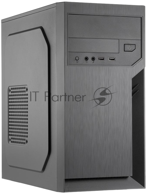 Корпус без блока питания Case Foxline FL-702, mATX, 1x5.25EXT, 1x3.5EXT, 2x3.5INT, 2xUSB3.0, HDA, no FAN, no PSU, no pwr cord
