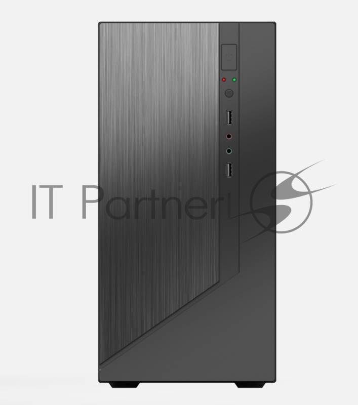 Корпус Сase Forza mATX, 450W, 2xUSB3.0, Black, w/o FAN, 12 cm fan PSU, power cord