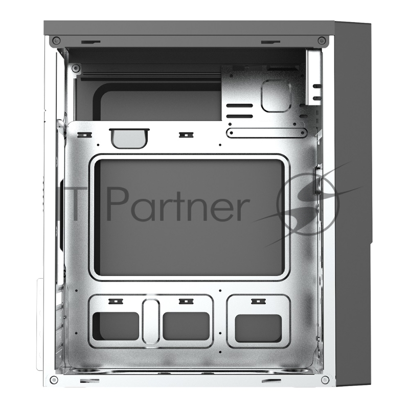 Корпус Сase Forza mATX, 450W, 2xUSB3.0, Black, w/o FAN, 12 cm fan PSU, power cord