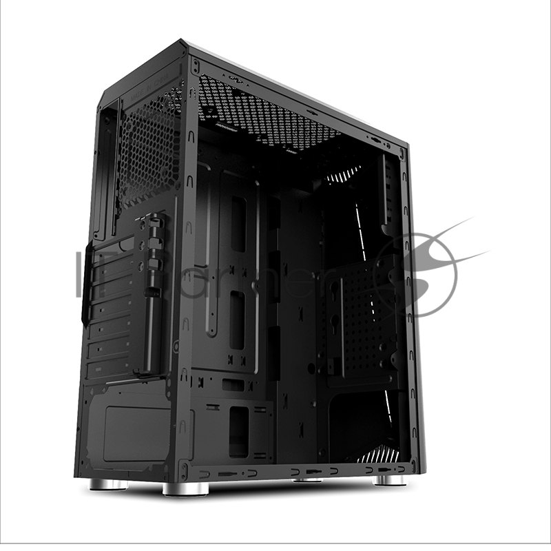 Корпус 1STPLAYER RAINBOW R3 / ATX, tempered glass side panel / 1x 120mm LED fan inc. / R3-1R1