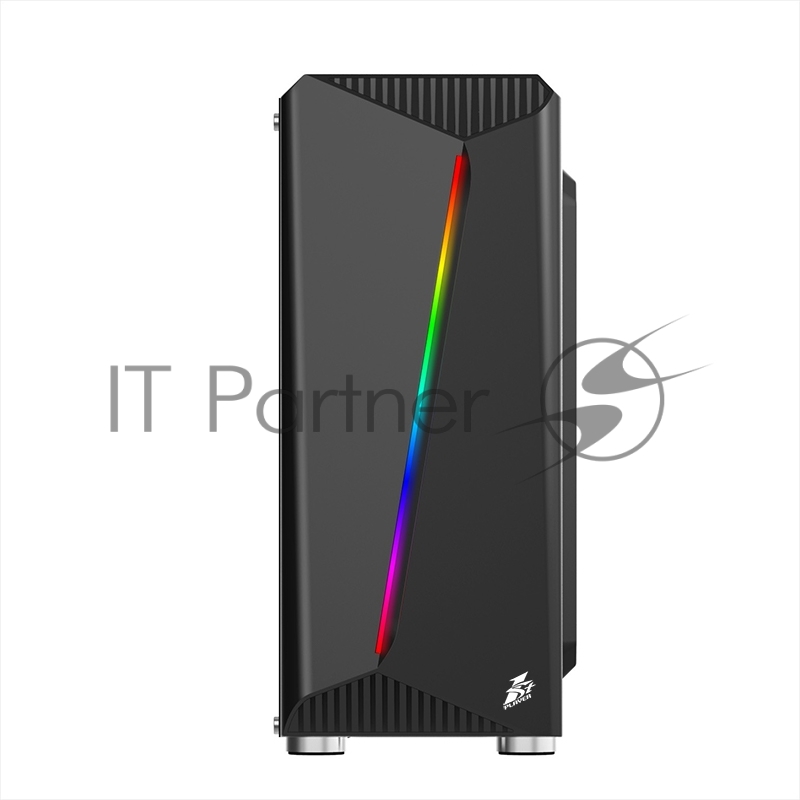 Корпус 1STPLAYER RAINBOW R3 / ATX, tempered glass side panel / 1x 120mm LED fan inc. / R3-1R1