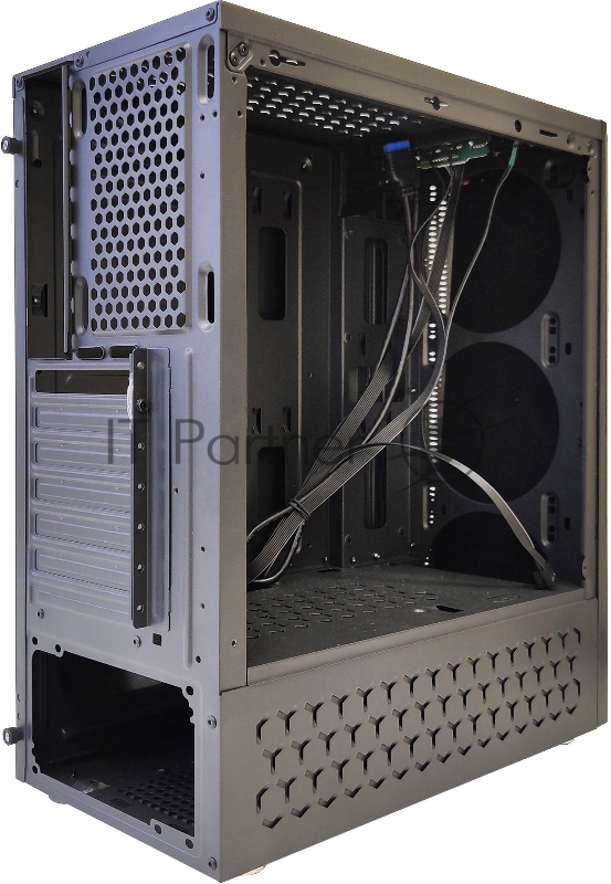 корпус для ПК без БП CASE HIPER HG-C101 THETIS (ATX, SPCC0.5, USB3.0+USB2.0, VGA Max 310mm, Buttom PSU, Black)