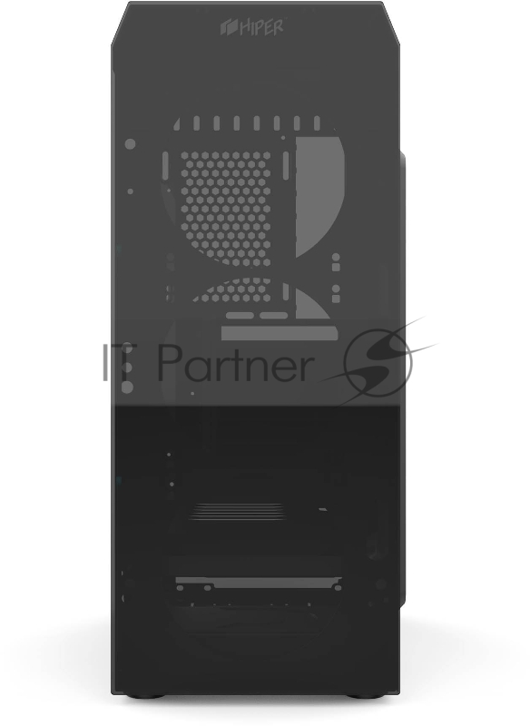 корпус для ПК без БП CASE HIPER HG-C106 COEUS (ATX, SPCC0.5, USB3.0+USB2.0, VGA Max 310mm, Black)