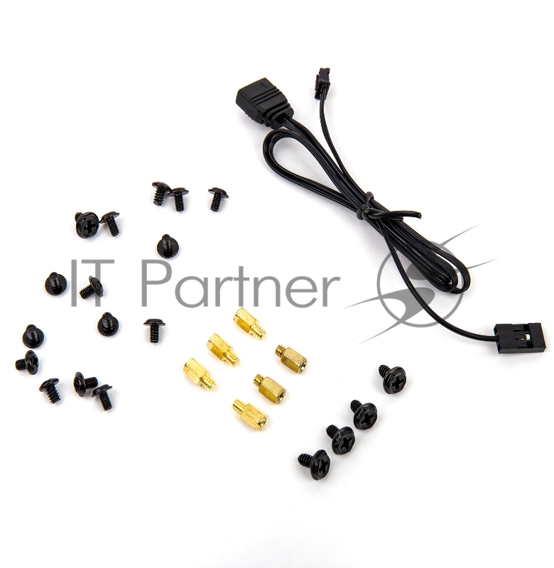 Корпус PC CASE HIPER MG100 WIND (w/o PSU, USB+HD audio, 1*RGB rear fan, 3*RGB front fan) BLACK