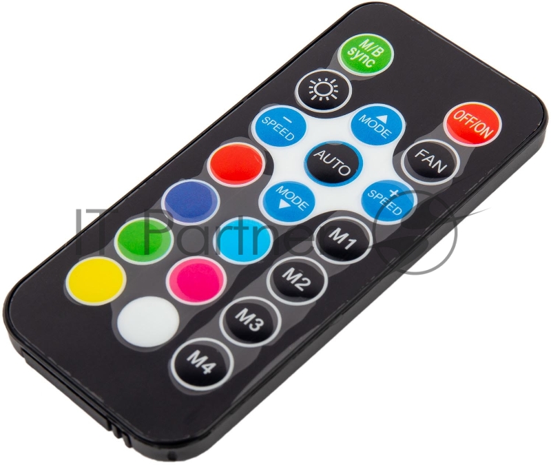 Корпус PC CASE HIPER MG100 WIND (w/o PSU, USB+HD audio, 1*RGB rear fan, 3*RGB front fan) BLACK