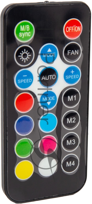 Корпус PC CASE HIPER MG100 WIND (w/o PSU, USB+HD audio, 1*RGB rear fan, 3*RGB front fan) BLACK