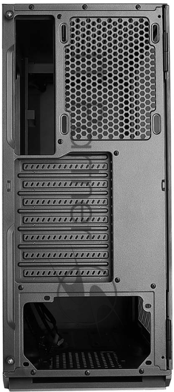 Корпус PC CASE HIPER XG301 POLARIS 2 (w/o PSU, USB+HD audio, 3*RGB front fan) BLACK