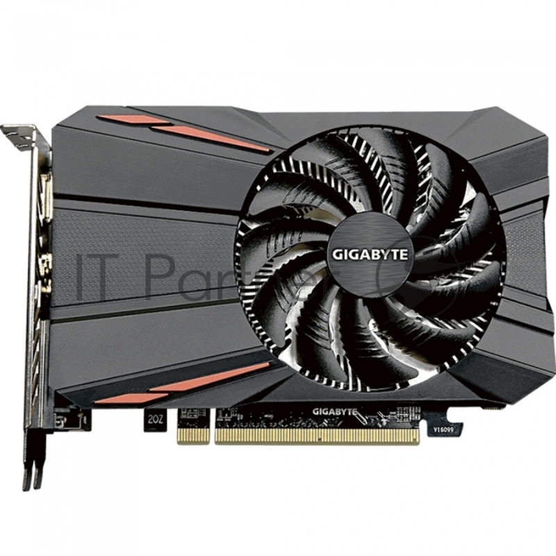 Видеокарта GIGABYTE GV-N105TD5-4GD GeForce GTX 1050TI 4Гб, GDDR5, OC, Ret