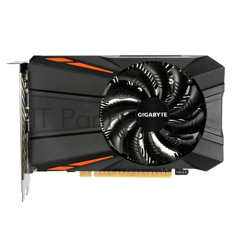 Видеокарта GIGABYTE GV-N105TD5-4GD GeForce GTX 1050TI 4Гб, GDDR5, OC, Ret