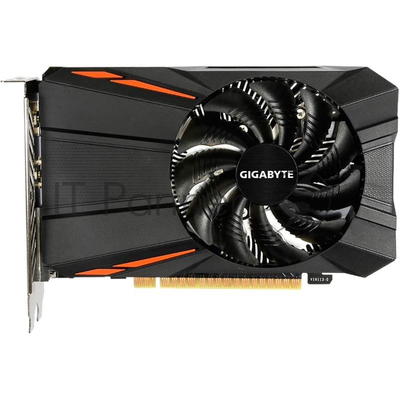 Видеокарта GIGABYTE GV-N105TD5-4GD GeForce GTX 1050TI 4Гб, GDDR5, OC, Ret