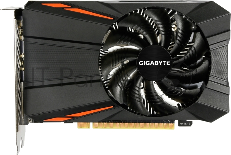 Видеокарта GIGABYTE GV-N105TD5-4GD GeForce GTX 1050TI 4Гб, GDDR5, OC, Ret