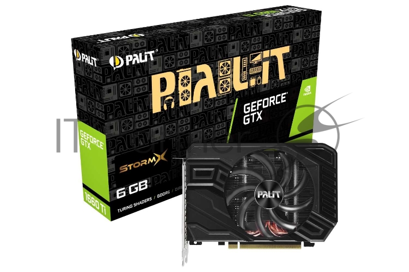 Видеокарта PALIT PA-GTX1660TI STORMX 6G PCIE16 GTX1660TI 6GB GDDR6