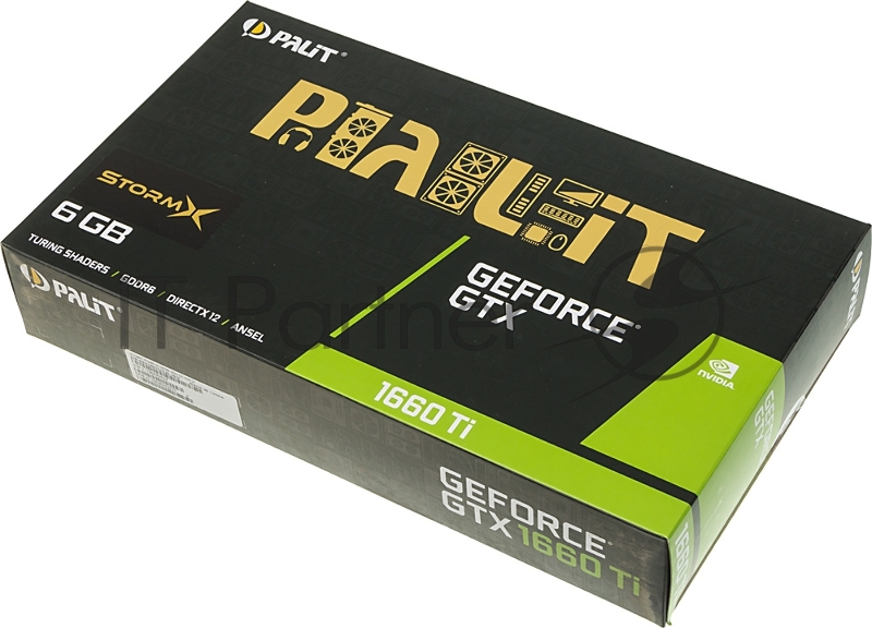 Видеокарта PALIT PA-GTX1660TI STORMX 6G PCIE16 GTX1660TI 6GB GDDR6