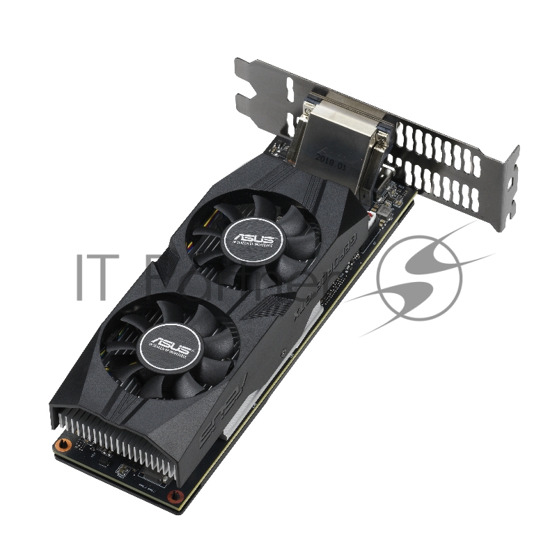 Видеокарта ASUS GTX1650-O4G-LP-BRK /GTX1650,DVI,HDMI,DP,4G,D5