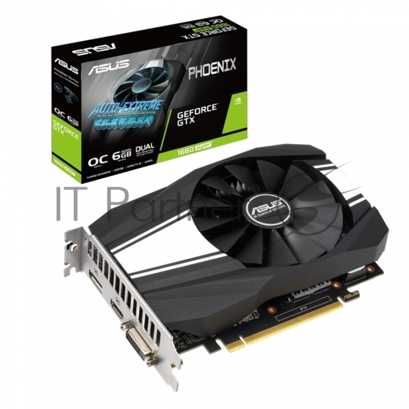 Видеокарта ASUS PH-GTX1660S-O6G // /GTX1660S,DVI,HDMI,DP,6G,D6 90YV0DT0-M0NA00