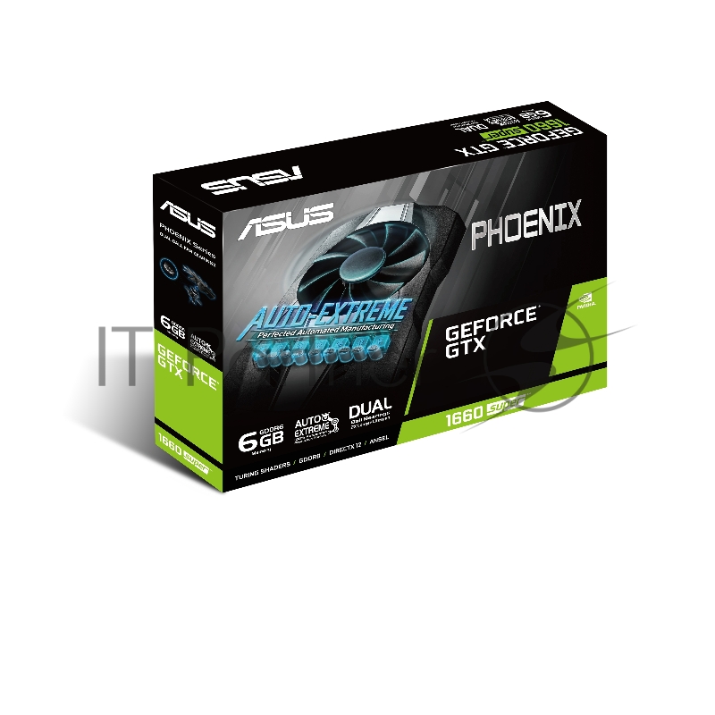 Видеокарта ASUS PH-GTX1660S-6G ///GTX1660S,DVI,HDMI,DP,6G,D6 90YV0DT1-M0NA00