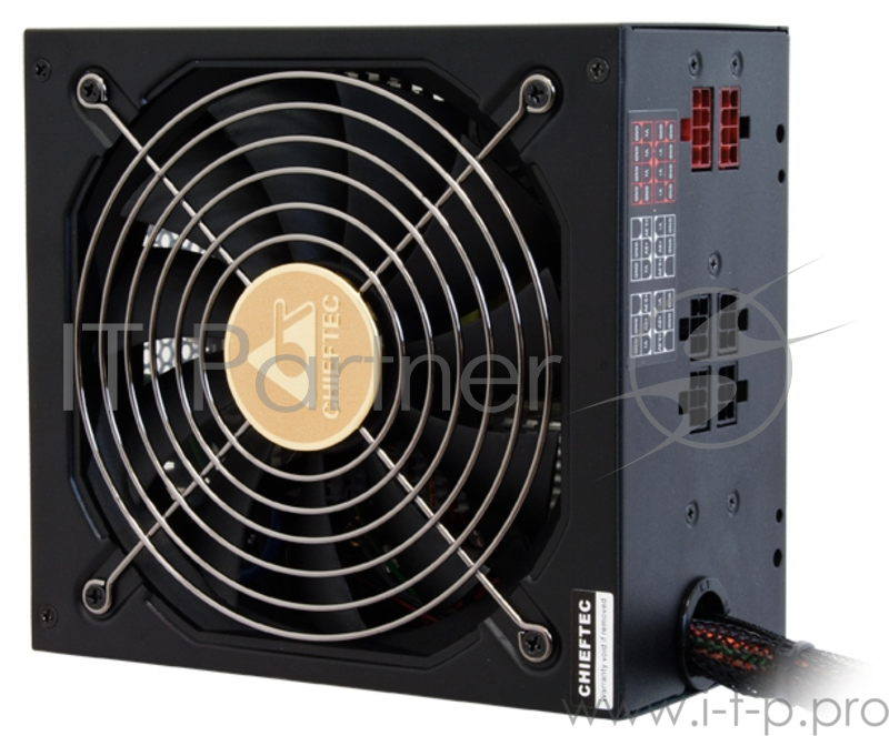 Блок питания Chieftec APS-750CB, RTL 750Вт, FAN 140мм, Active PFC, 24+4+6pin SATA