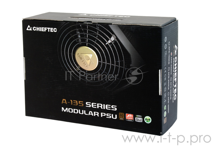 Блок питания Chieftec APS-750CB, RTL 750Вт, FAN 140мм, Active PFC, 24+4+6pin SATA