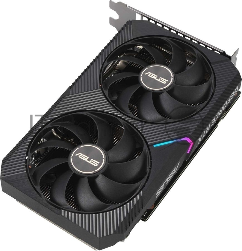 Видеокарта Asus DUAL-RTX3060-O12G-V2 LHR NVIDIA GeForce RTX 3060 12288Mb 192 GDDR6 1837/15000/HDMIx1/DPx3/HDCP Ret