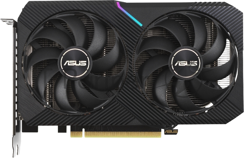 Видеокарта Asus DUAL-RTX3060-O12G-V2 LHR NVIDIA GeForce RTX 3060 12288Mb 192 GDDR6 1837/15000/HDMIx1/DPx3/HDCP Ret