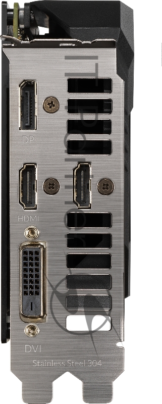 Видеокарта Asus TUF-GTX1660TI-6G-EVO-GAMING NVIDIA GeForce GTX 1660TI 6144Mb 192 GDDR6 1770/12002 DVIx1/HDMIx2/DPx1/HDCP Ret