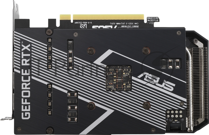 Видеокарта ASUS DUAL-RTX3060TI-8G-MINI-V2 LHR GDDR6 HDMI 3xDP RTL