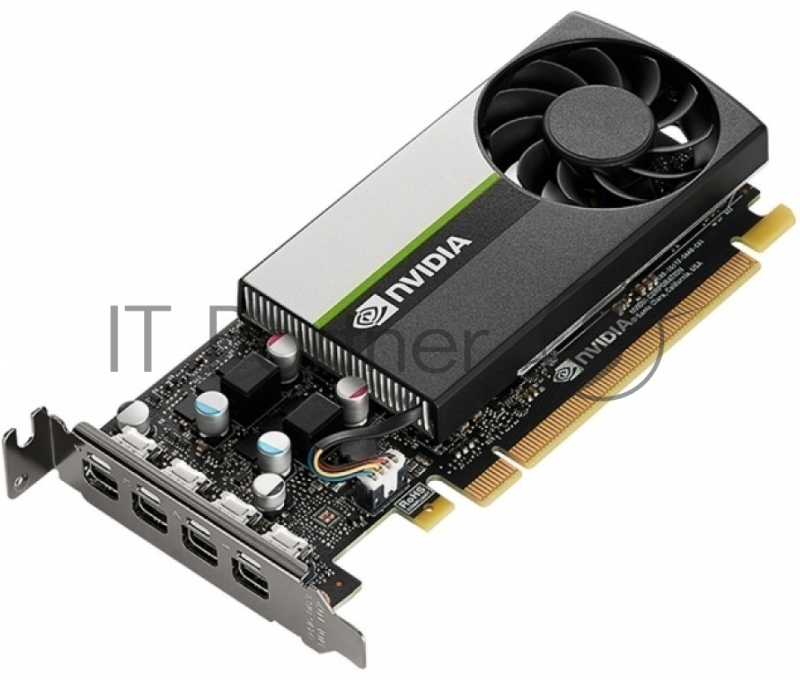 Видеокарта Dell PCI-E 490-BGXY NVIDIA Quadro T1000 4096Mb 128 GDDR6 mDPx4 HDCP oem low profile