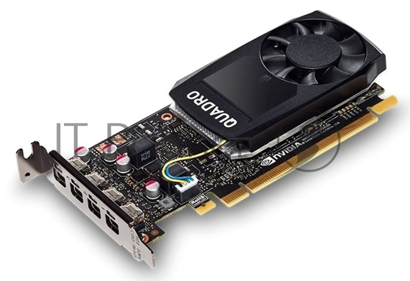 Видеокарта Dell nVidia Quadro P1000 4096Mb 128bit DDR5/mDPx4 490-BDXO oem low profile