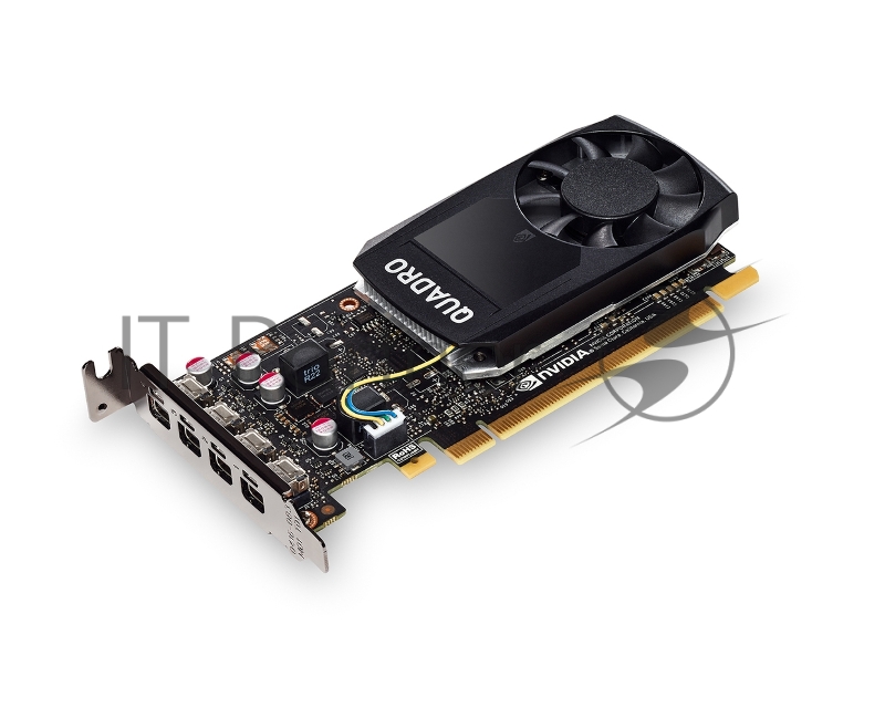 Видеокарта Dell nVidia Quadro P1000 4096Mb 128bit DDR5/mDPx4 490-BDXO oem low profile