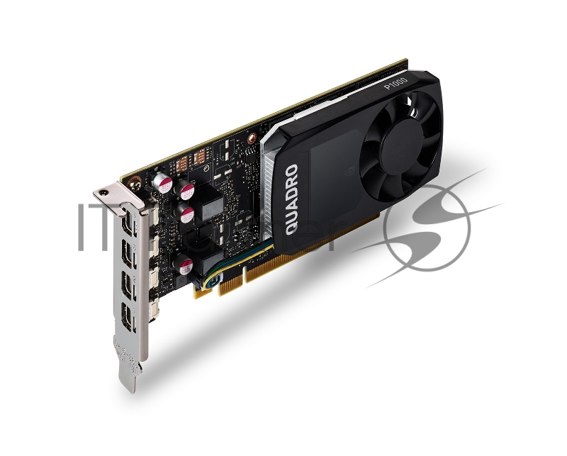Видеокарта Dell nVidia Quadro P1000 4096Mb 128bit DDR5/mDPx4 490-BDXO oem low profile