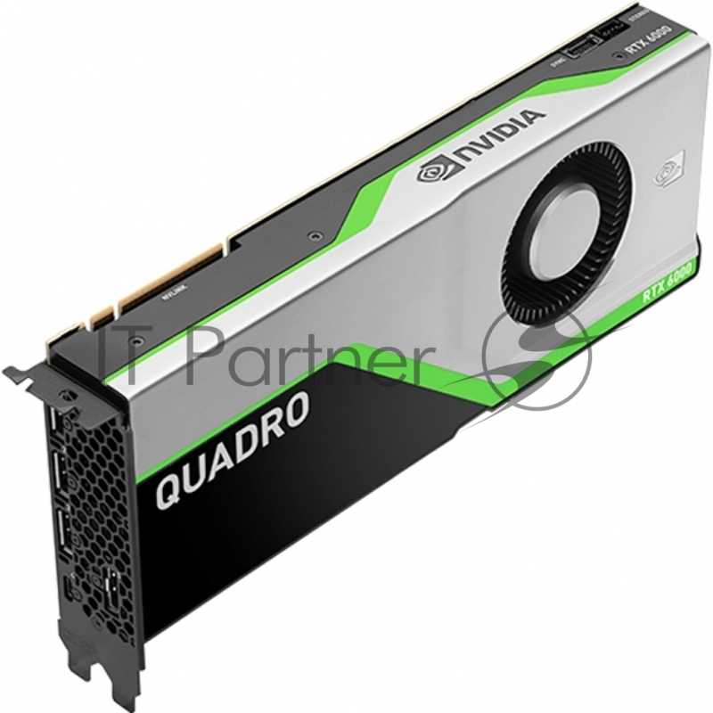 Видеокарта PNY NVIDIA Quadro RTX6000 Gen 3.0 24 GB GDDR6X 384-bit, SLI , HDCP 2.2 and HDMI 2.0b support, PCI-Express x16,VCQRTX6000-PB {8}