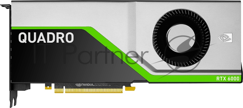 Видеокарта PNY NVIDIA Quadro RTX6000 Gen 3.0 24 GB GDDR6X 384-bit, SLI , HDCP 2.2 and HDMI 2.0b support, PCI-Express x16,VCQRTX6000-PB {8}