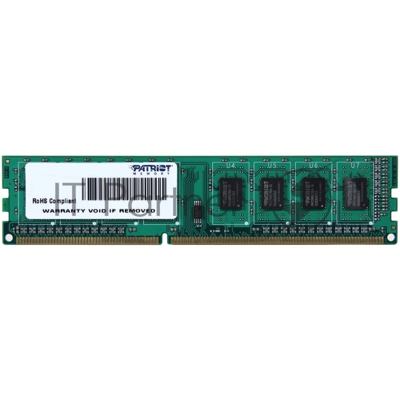 Модуль памяти Patriot DIMM DDR3 4Gb 1333MHz PSD34G133381 RTL PC3-10600 CL9 240-pin 1.5В