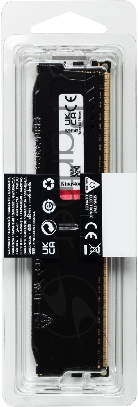 Память оперативная Kingston 4GB 1600MHz DDR3 CL10 DIMM FURY Beast Black