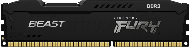 Память оперативная Kingston 8GB 1866MHz DDR3 CL10 DIMM FURY Beast Black