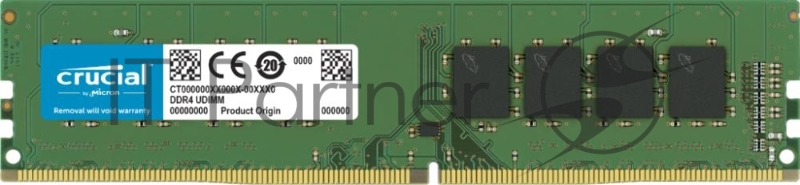 Модуль памяти Crucial 8GB DDR4-2666 UDIMM.(RCISCT8G4DFRA266)(CT8G4