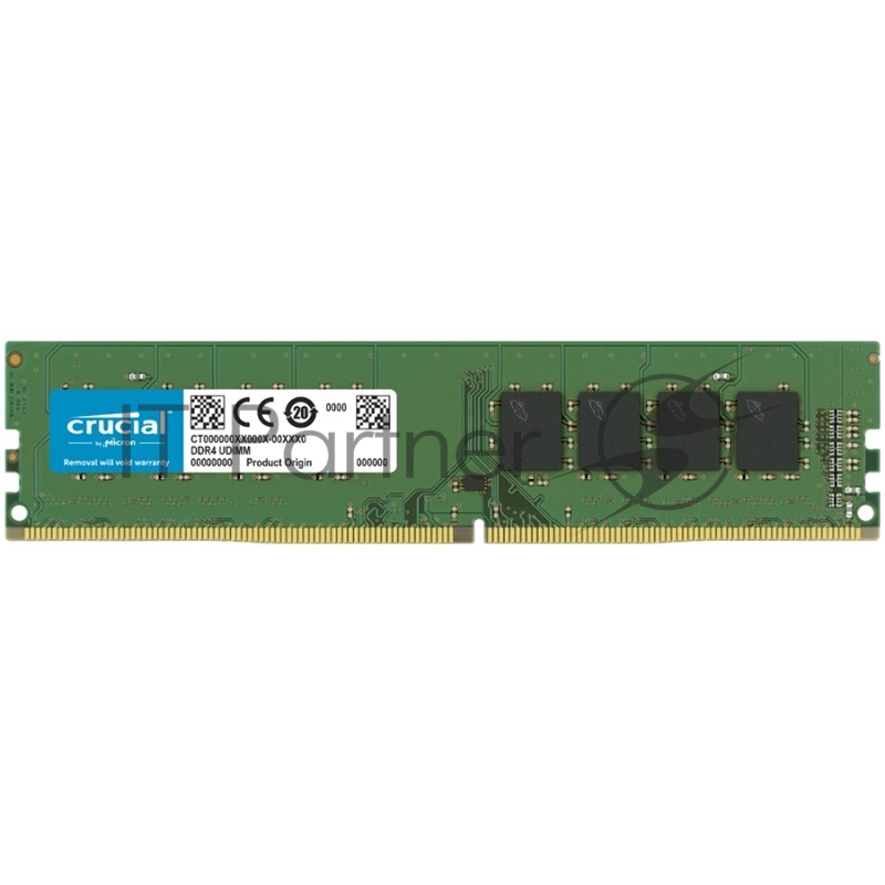 Модуль памяти Crucial 8GB DDR4-2666 UDIMM.(RCISCT8G4DFRA266)(CT8G4