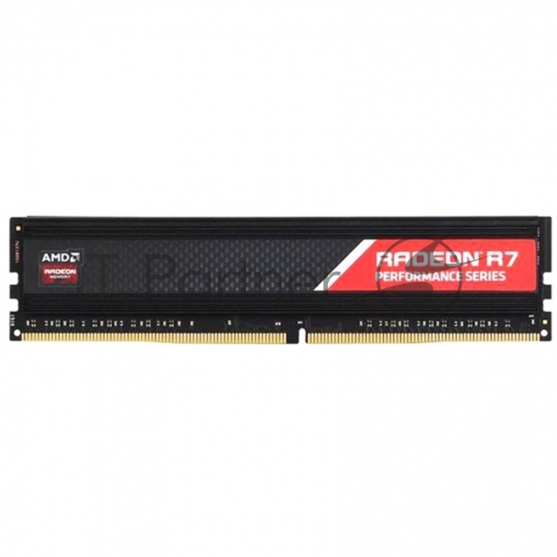 Модуль памяти 4GB AMD Radeon™ DDR4 2666 DIMM R7 Performance Series Black Gaming Memory R7S44G2606U1S Non-ECC, CL16, 1.2V, Heat Shield, RTL