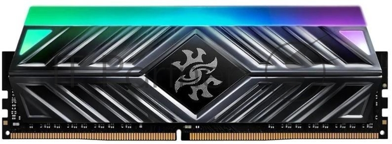 Модуль памяти 8GB ADATA DDR4 3200 DIMM XPG SPECTRIX D41 RGB Grey Gaming Memory AX4U32008G16A-ST41 Non-ECC, CL16, 1.35V, Heat Shield, RTL