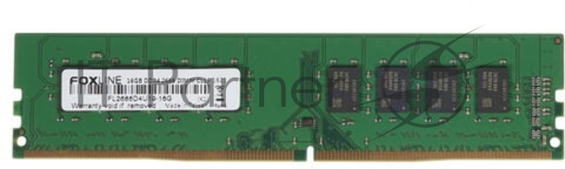 Память оперативная Foxline DIMM 16GB 2666 DDR4 CL 19 (2Gb*8)