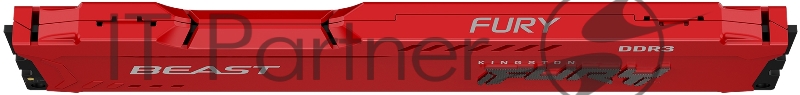 Оперативная память Kingston DRAM 4GB 1866MHz DDR3 CL10 DIMM FURY Beast Red EAN: 740617318036
