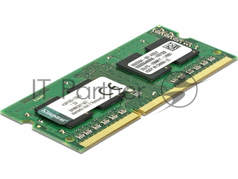 Модуль памяти Kingston SO-DIMM DDR3 2Gb 1600MHz Kingston KVR16S11S6/2 RTL PC3-12800 CL11 204-pin 1.5В