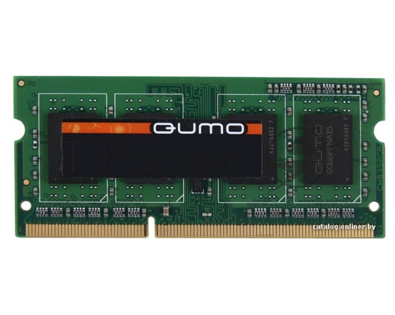 Модуль памяти QUMO DDR3 SODIMM 4GB QUM3S-4G1600C11 {PC3-12800, 1600MHz}