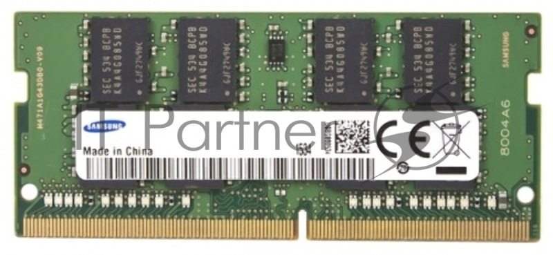 Модуль памяти SAMSUNG 4GB SODIMM DDR4, 2,400Mhz, 1.2V