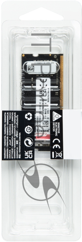 Память оперативная Kingston 4GB 1866MHz DDR3L CL11 SODIMM 1.35V FURY I