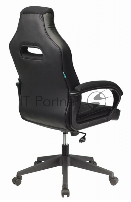 Кресло игровое Бюрократ VIKING 3 AERO BLACK EDITION черный искусст.кожа/ткань