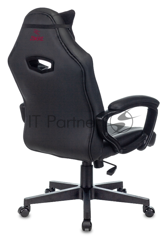 Кресло игровое Zombie HERO BATZONE черный искусственная кожа с подголов. крестовина пластик