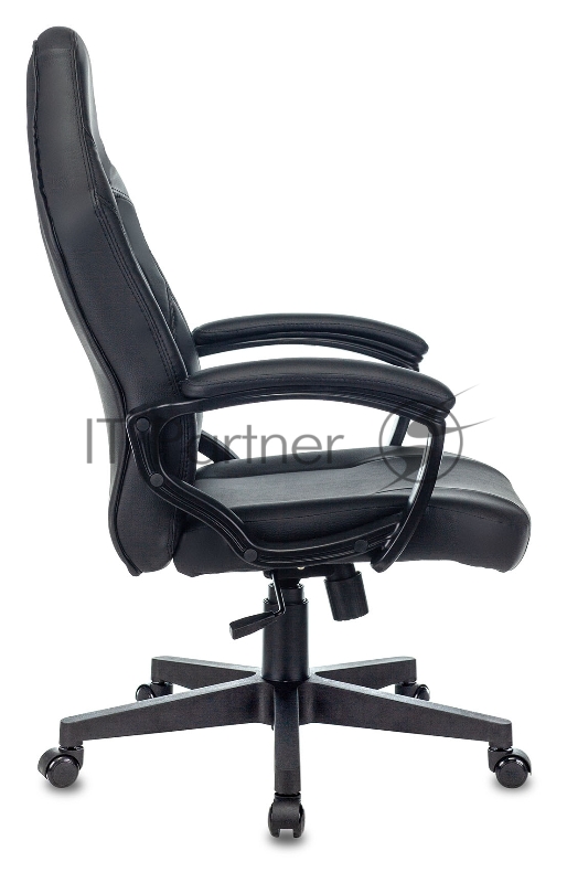 Кресло игровое Zombie HERO BATZONE черный искусственная кожа с подголов. крестовина пластик