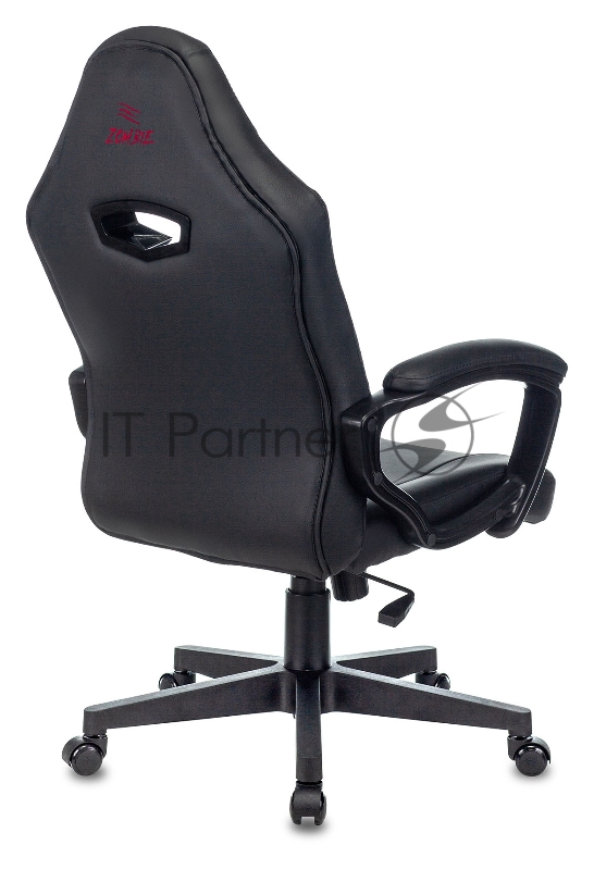 Кресло игровое Zombie HERO BATZONE черный искусственная кожа с подголов. крестовина пластик