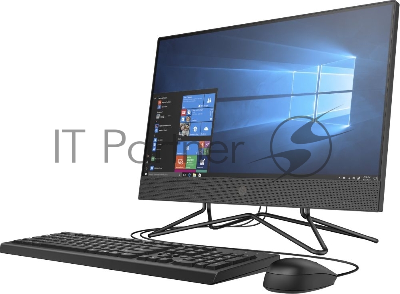 Моноблок HP 200 G4 21.5 Full HD i3 10110U (2.1)/8Gb/SSD256Gb/UHDG/DVDRW/ 10 Professional 64/GbitEth/WiFi/BT/65W/клавиат 1920x1080